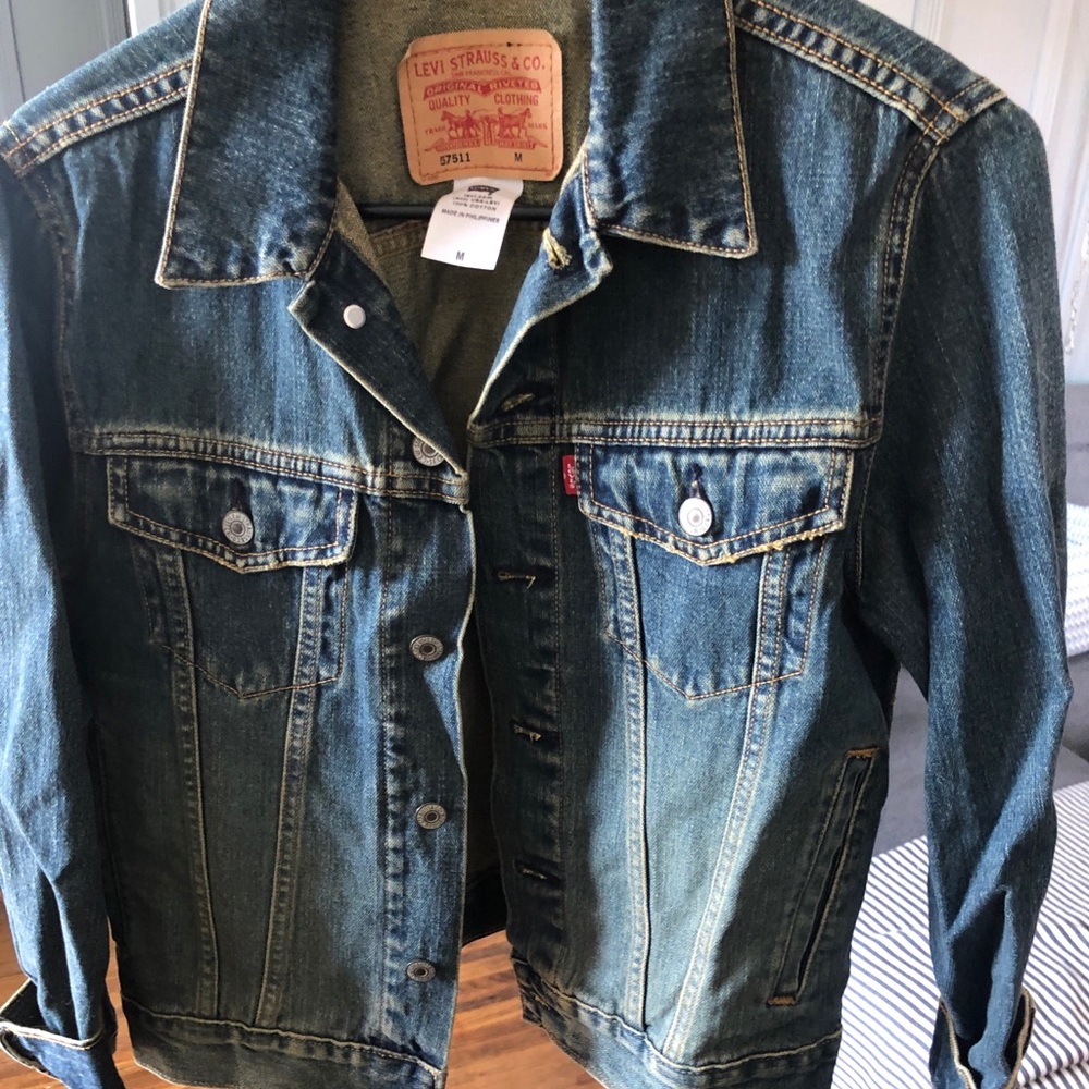 levi jean jacket - M